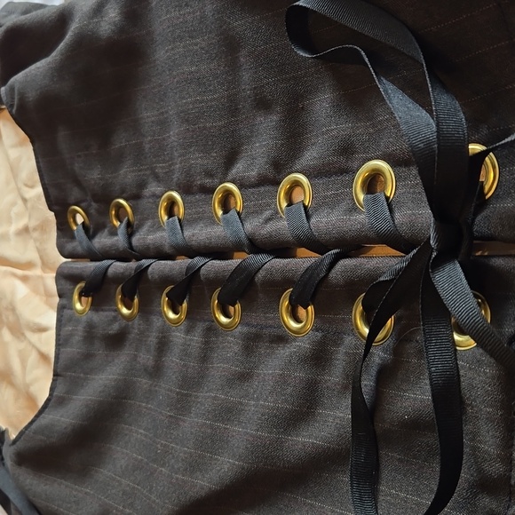 Long underbust corset with collar BNWOT - Picture 6 of 9